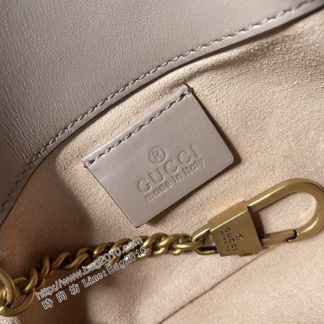 Gucci經典百搭女包 古馳GG Marmont Mini女包 Gucci原廠皮鏈條迷你小挎包 476433  ydg3150